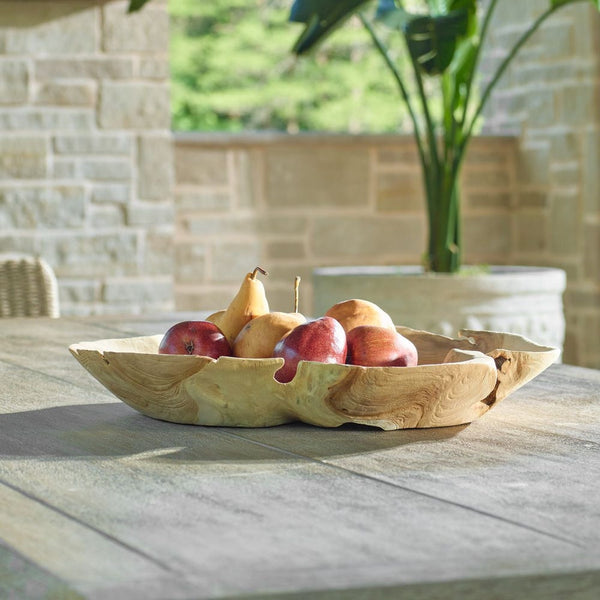 Organic Embrace Outdoor Bowl, 20"Dia x 4"H