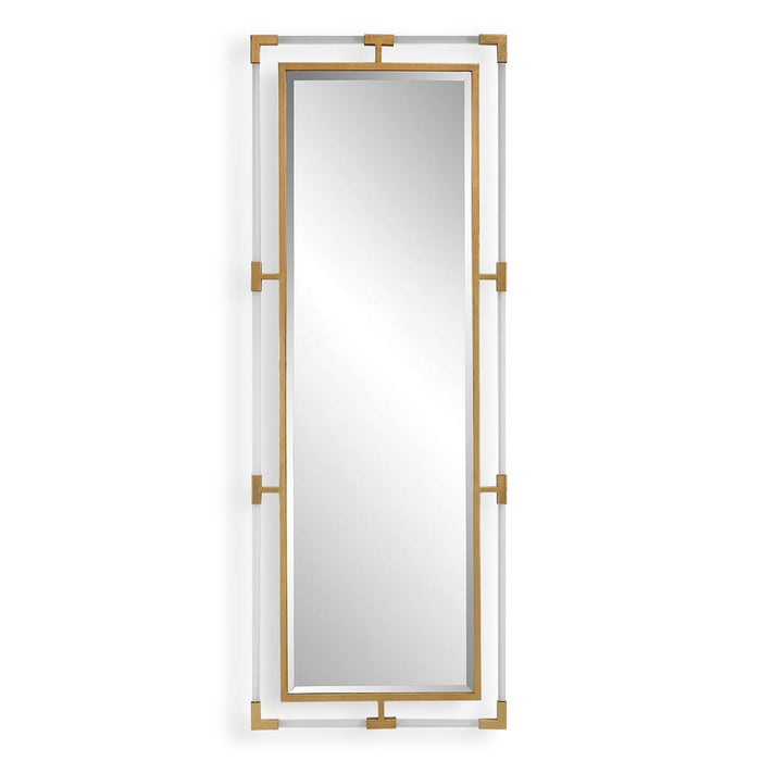 Balkan Tall Mirror, Gold, 28"W x 75"H