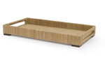Woodside Rectangular Tray, Natural, Small, 26.75"W x 14.75"D
