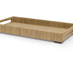 Woodside Rectangular Tray, Natural, Small, 26.75"W x 14.75"D