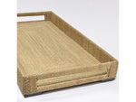 Woodside Rectangular Tray, Natural, Small, 26.75"W x 14.75"D