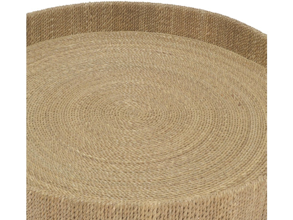 Monarch Round Tray, Natural, Small, 17.75"Dia