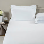 Single Ajour Bedding Collection, White