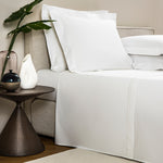 Classic Bedding Collection, White/White