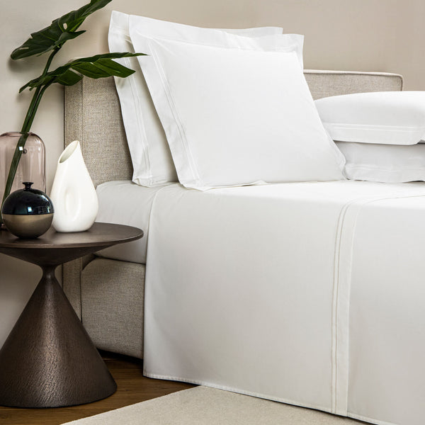Classic Bedding Collection, White/White