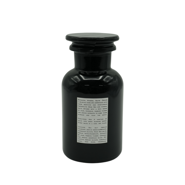 Voyage et Cie Violet Glass Botanical Mineral Salts