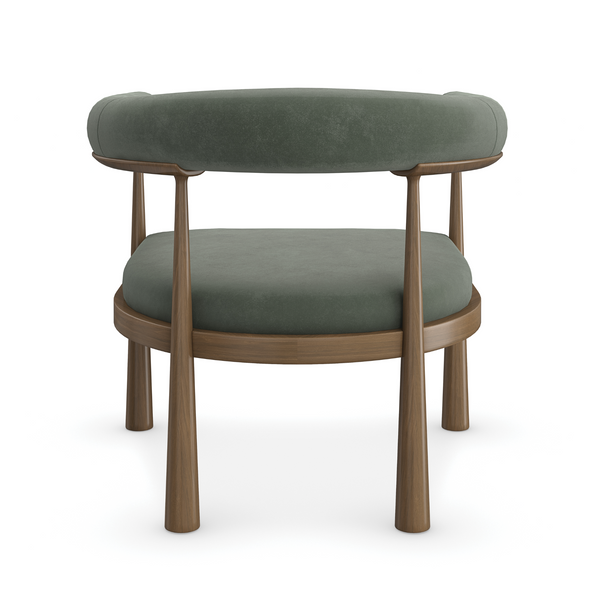 Bali Accent Chair, Sage Green Velvet