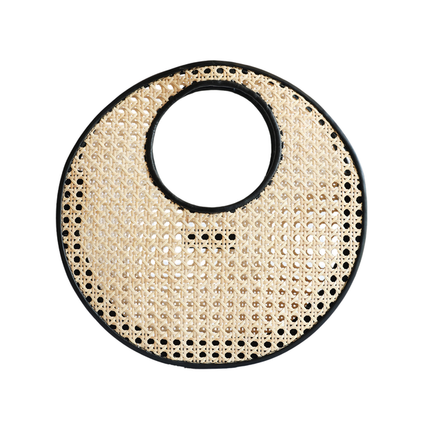 Anouk Bag, Black Rattan