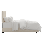 Abbie Bed, Talc Linen, King/Queen/Full/Twin
