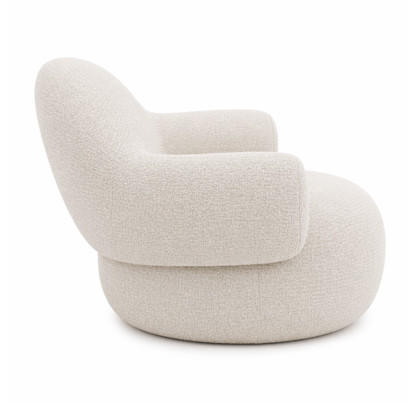 Toad Swivel Chair, Kushibiki Porcelain