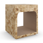 Burlesque Cabaret End Table, 20"W x 20"D x 24"H