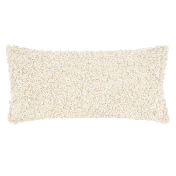 Lambsy Natural, 14" x 42" Bolster Pillow