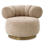 Phedra Swivel Chair, Lyssa Sand