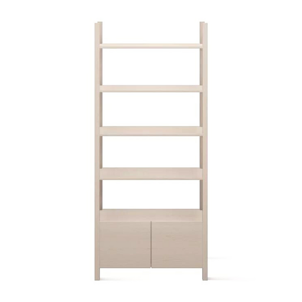 Dune 82" Bookcase, Dove