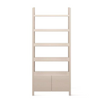 Dune 82" Bookcase, Dove