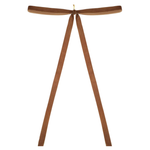 Brown Velvet Ribbon Bow, 23.5"