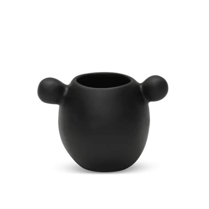Bubble Small Vase, Black