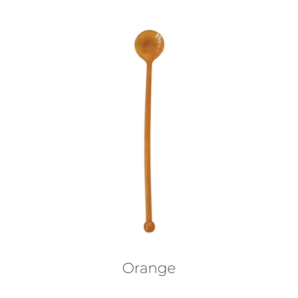Resin Cocktail Spoons, 5 Colours