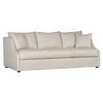 Cora Sofa, Tatz Natural Fabric, 82"W