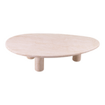 Prelude Coffee Table, Travertine