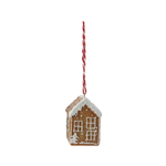 Gingerbread House Ornament, 3 Styles