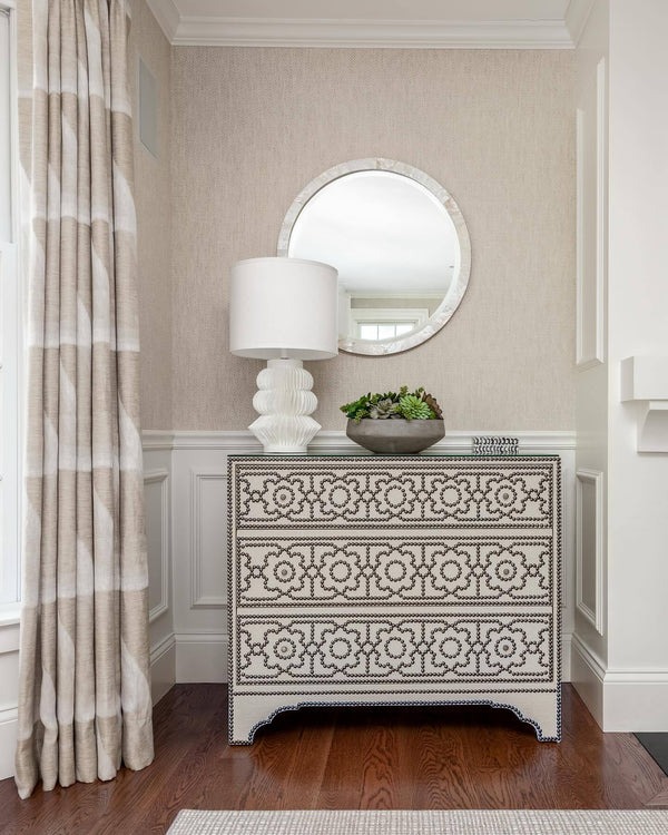 Antilles Porcelain Table Lamp, 24.25"H