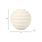 Emion Short Vase, 8"H