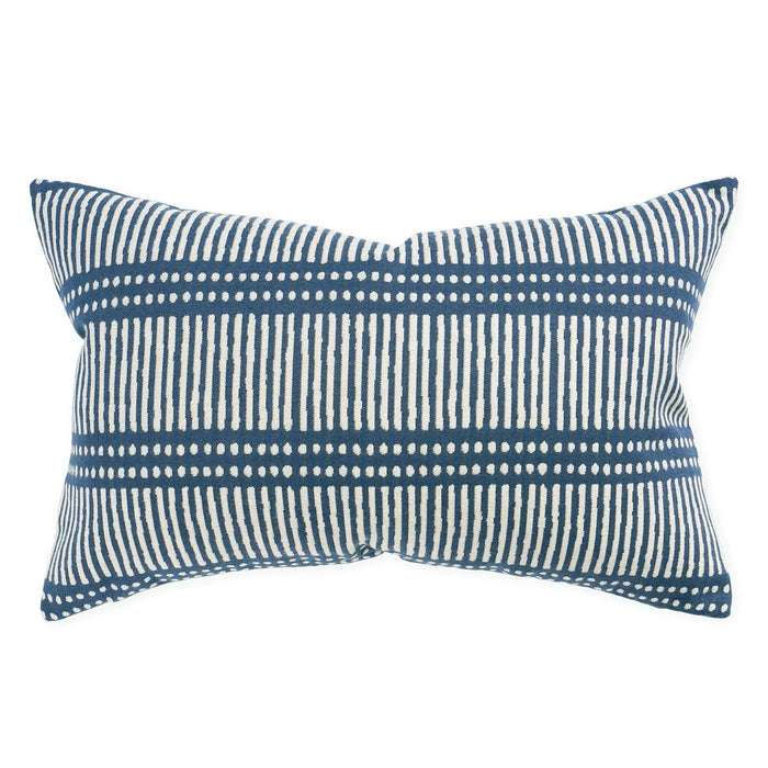 Dash Dot Atlantic Indoor/Outdoor Cushion, 14" x 22"