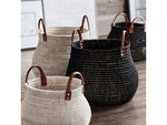 Cairo Basket, White, Large, 22.5" Dia x 17.25" H