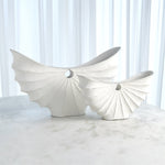 Atlantis Centrepieces, Matte White, 2 Sizes