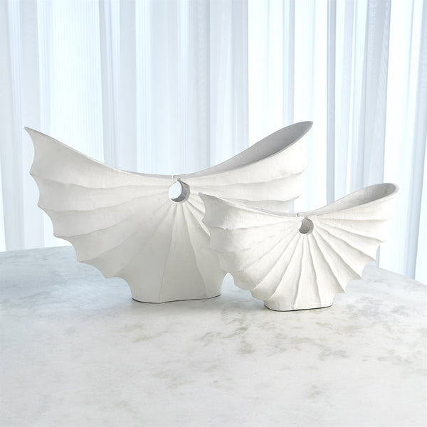 Atlantis Centrepieces, Matte White, 2 Sizes