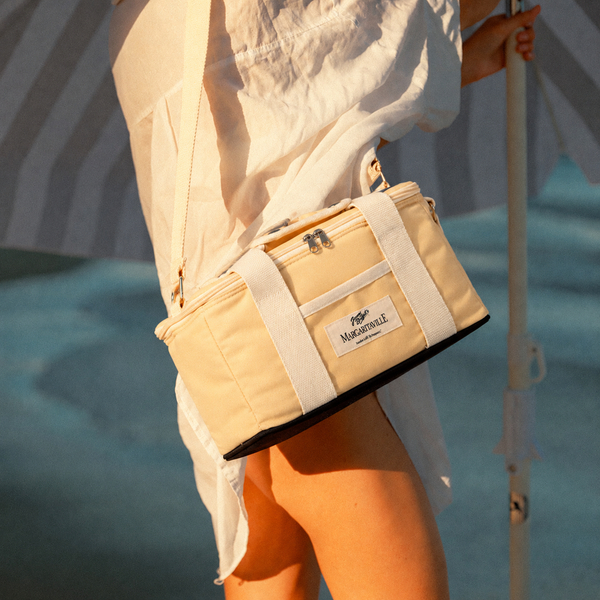The Volcano Cooler Bag - Pina Colada 70's Panel