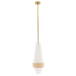 Sherwood Pendant, 10.5″ Dia x 30″ H