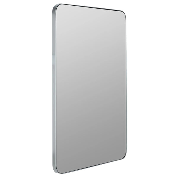 Ryne Silver Mirror, 24" x 36"