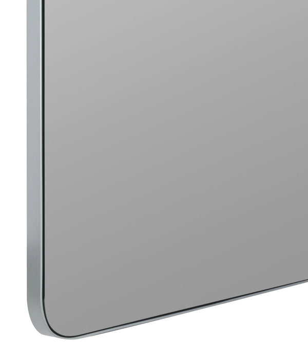 Ryne Silver Mirror, 24" x 36"
