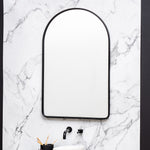 Colca Black Wall Mirror, 24" X 38"
