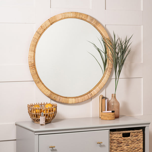 Blaise Round Mirror, 35.5"