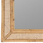 Jameson Wall Mirror, Rattan, 36" x 24"