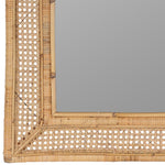 Jameson Wall Mirror, Rattan, 36" x 24"