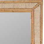 Jameson Wall Mirror, Rattan, 36" x 24"