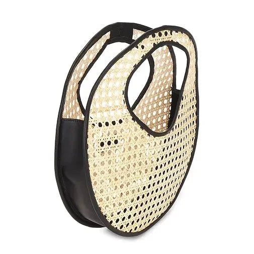 Anouk Bag, Black Rattan