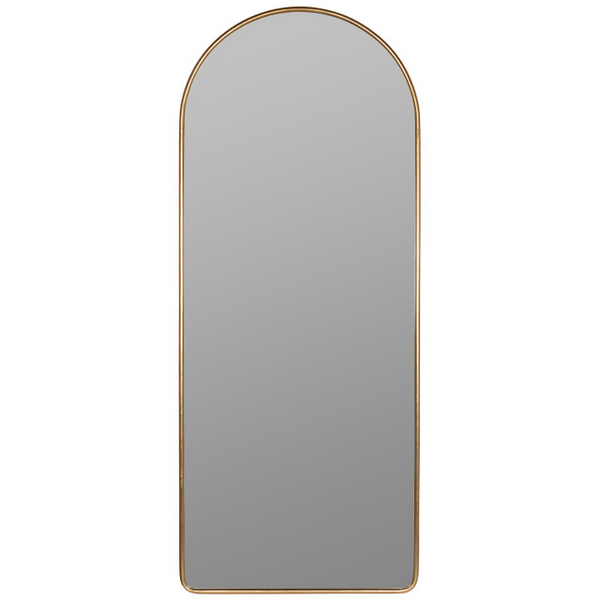 Colca Gold Floor Mirror, 28.25" X 68"