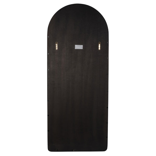 Colca Black Floor Mirror, 28.25" X 68"