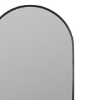 Colca Black Floor Mirror, 28.25" X 68"