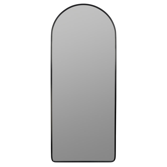 Colca Black Floor Mirror, 28.25" X 68"