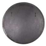 Franco Round Black Wall Mirror, 34"