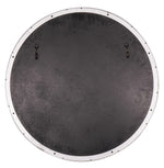 Franco Round Silver Wall Mirror, 34"