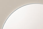 Franco Round Silver Wall Mirror, 34"