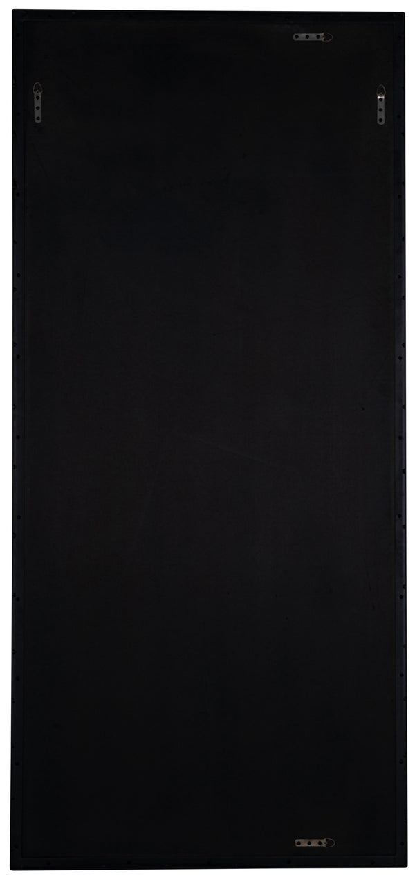 Dainton Black Floor Mirror, 36" X 78"