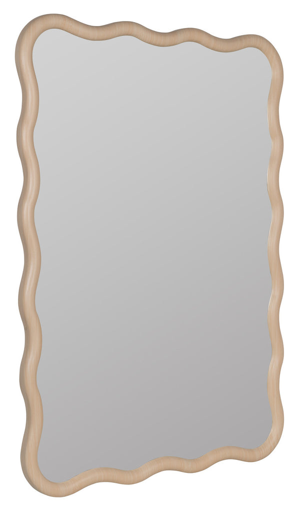 Candace Natural Wall Mirror, 27" X 40"